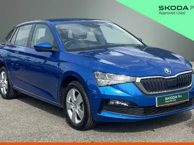 Used Skoda 110 R SE 81 HP (59 kW) 2022 Race blue metallic Estate