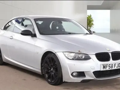 Begagnad BMW 320 Cabriolet M Sport 2008 Silver Cab