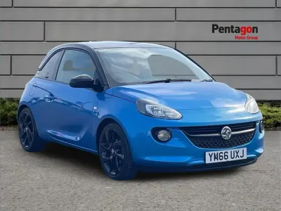 Used Vauxhall Adam 68 HP (50 kW) 2017 Blue Hatchback