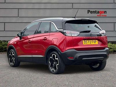 Used Vauxhall Crossland Ultimate 110 HP (80 kW) 2022 Red SUV