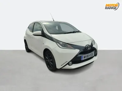 Gebraucht Toyota Aygo x-style 2018 Weiß Kleinwagen
