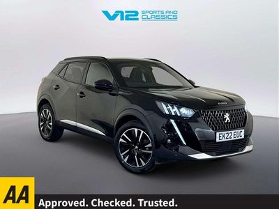 Begagnad Peugeot 2008 Premium 130 HK (95 kW) 2022 Svart SUV