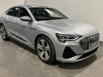 Silver Used 2022 Audi e-tron S-Line SUV | £22,677 (Good price)
