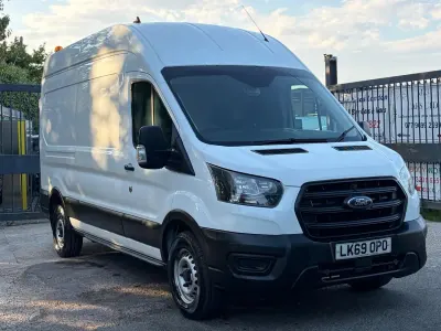 Used Ford Transit 130 HP (95 kW) 2019 White Van