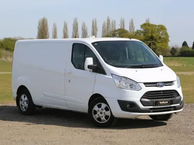 Used Ford Transit Custom Limited 130 HP (95 kW) 2016 White Van