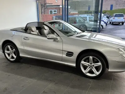 Used Mercedes SL500 2003 Silver Cabriolet