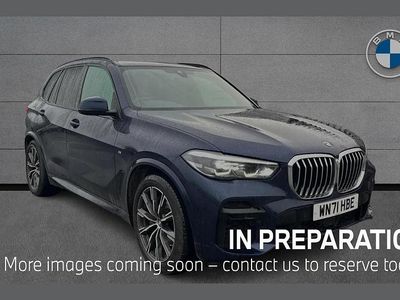 Blue Used 2021 BMW X5 M Sport SUV | £40,990 (A bit pricey)