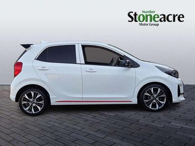 Used Kia Picanto GT-Line 65 HP (47 kW) 2023 White Hatchback