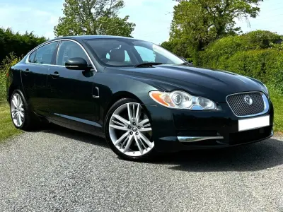 Used Jaguar XF Portfolio 385 HP (283 kW) 2009 Green Sedan