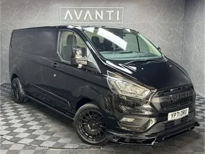 Used Ford Transit Custom Limited 130 HP (95 kW) 2021 Black Van