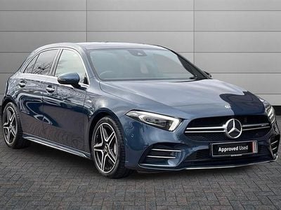 Blue Used 2019 Mercedes A35 AMG Premium Plus Hatchback | £25,490 (Fair price)