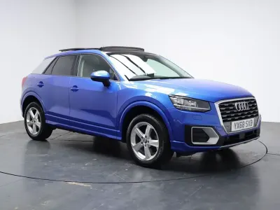 Used Audi Q2 Sport 150 HP (110 kW) 2018 Blue SUV