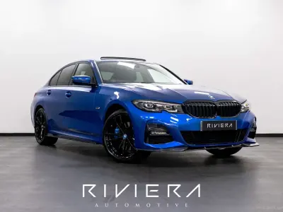 Used BMW 330e M Sport 288 HP (211 kW) 2022 Blue Sedan