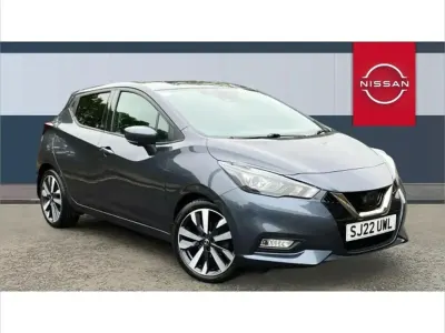 Used Nissan Micra Tekna 92 HP (67 kW) 2022 Grey Hatchback