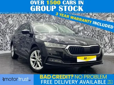 Used Skoda Octavia SE L 150 HP (110 kW) 2021 Black Estate