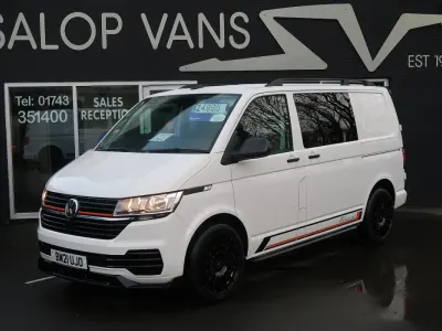 Used VW T6.1 Startline 150 HP (110 kW) 2021 White Van