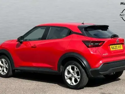 Used Nissan Juke Acenta 117 HP (86 kW) 2020 Red SUV