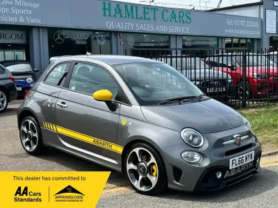 Used Abarth 595 145 HP (106 kW) 2016 Grey Hatchback