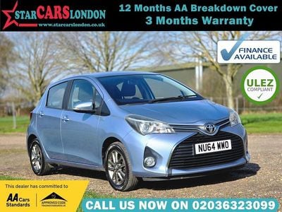 Used Toyota Yaris Multidrive S 99 HP (72 kW) 2014 Blue Hatchback