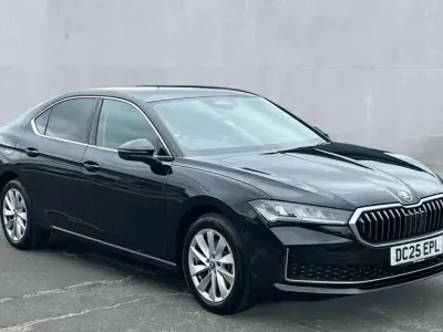 Used Skoda Superb SE Technology 150 HP (110 kW) 2025 Midnight black metallic