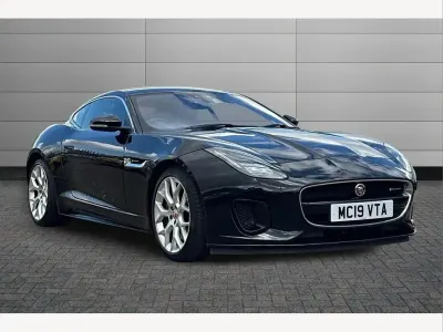 Used Jaguar F-Type R-Dynamic 296 HP (217 kW) 2019 Narvik black Coupe
