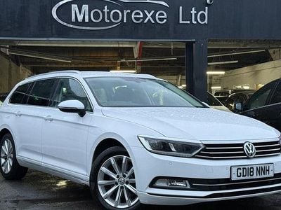 White Used 2018 VW Passat Business Estate | £9,250 (Good price)