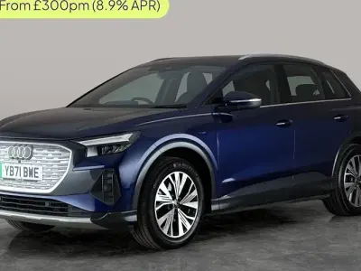 Used Audi Q4 e-tron Sport 125 kW (170 HP) 2022 Blue SUV