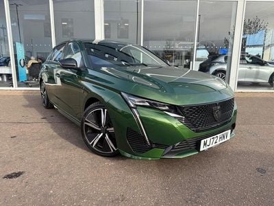Used Peugeot 308 GT 130 HP (95 kW) 2022 Green Hatchback