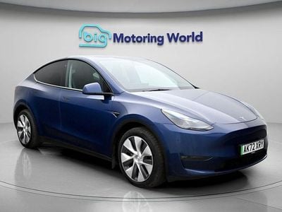 Used Tesla Model Y Long Range AWD 378 kW (514 HP) 2022 Blue SUV