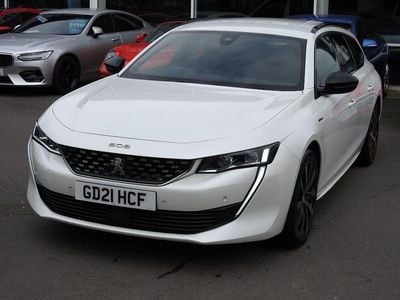 White Used 2021 Peugeot 508 GT-line Estate | £12,685 (Fair price)
