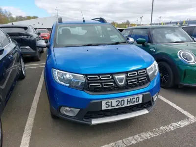 Używany Dacia Sandero Comfort 90 KM (66 kW) 2020 Niebieski Hatchback