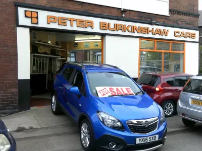 Begagnad Vauxhall Mokka 140 HK (102 kW) 2016 Blå SUV