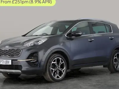 Used Kia Sportage GT-Line 136 HP (100 kW) 2021 Grey SUV