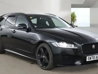 Second-hand Jaguar XF Chequered Flag 2020 Negru Break