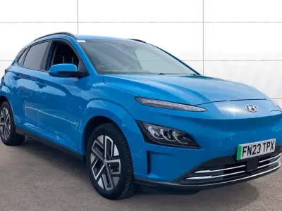 Used Hyundai Kona Premium 100 kW (136 HP) 2022 Blue SUV