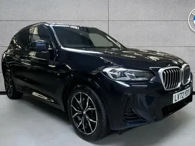 Used BMW X3 M Sport 181 HP (133 kW) 2022 Black SUV