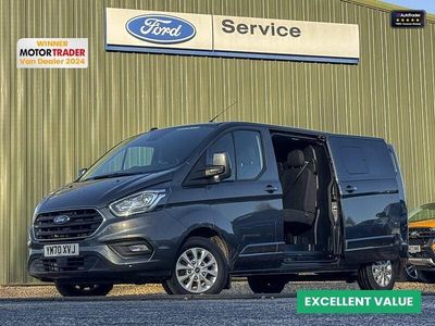 Used Ford Transit Custom Limited 170 HP (125 kW) 2021 Grey Van