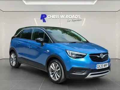 Used Vauxhall Crossland X 83 HP (61 kW) 2020 Blue SUV