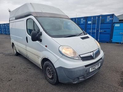 Used Vauxhall Vivaro 90 HP (66 kW) 2012 White MPV