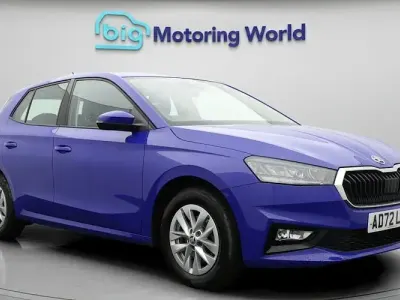 Used Skoda Fabia Comfort 110 HP (80 kW) 2023 Blue Hatchback