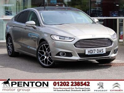 used Ford Mondeo 2.0T ECOBOOST TITANIUM AUTO EURO 6 (S/S) 5DR PETROL FROM 2017 FROM CHRISTCHURCH (BH23 3PY) | SPOTICAR