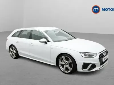 Used Audi A4 S-Line 245 HP (180 kW) 2019 White Estate