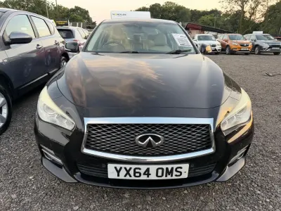 Used Infiniti Q50 170 HP (125 kW) 2014 Black Sedan