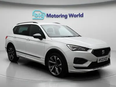 Używany Seat Tarraco FR Sport 150 KM (110 kW) 2023 Biały SUV
