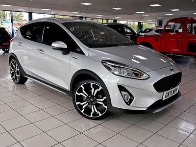 Used Ford Fiesta Active X 2021 Moondust silver Hatchback