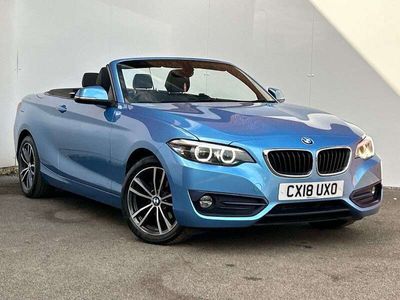 used BMW 218 2 Series Convertible d Sport 2dr [Nav]