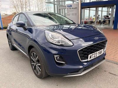 Used Ford Puma Titanium 2023 Blue SUV
