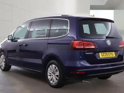 Used VW Sharan SE 150 HP (110 kW) 2019 Blue MPV