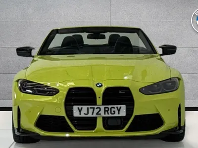 Usado BMW M4 Cabriolet Competition Edition 2022 Amarillo Descapotable