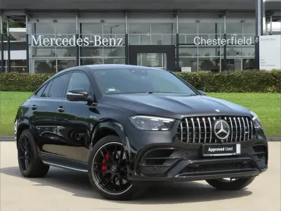 Used Mercedes GLE63 AMG Premium Plus 603 HP (443 kW) 2024 Black Coupe